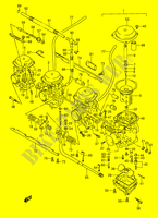 CARBURATEUR (VOIR NOTE) pour Suzuki GSX-F 600 1990