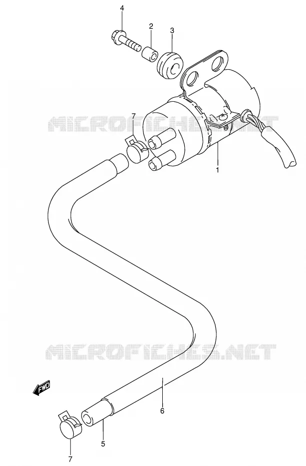 POMPE A ESSENCE Suzuki MOTO 600 RF 1994  RF600RR(E2)