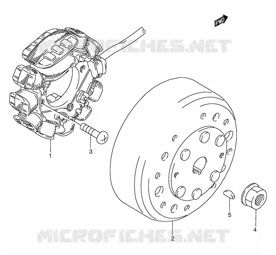 ALLUMAGE ROTOR - STATOR Suzuki SCOOTER 50 AE 1995  AE50RS(E28)