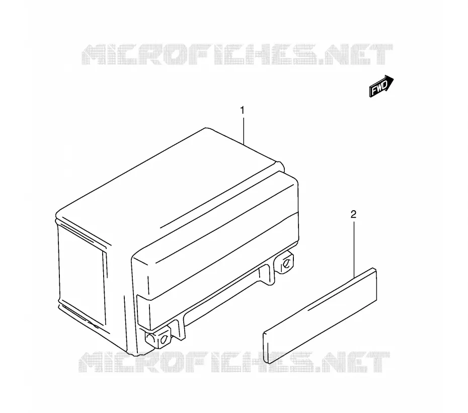 BATTERIE Suzuki SCOOTER 125 BURGMAN 2000  AN125UY(E2)