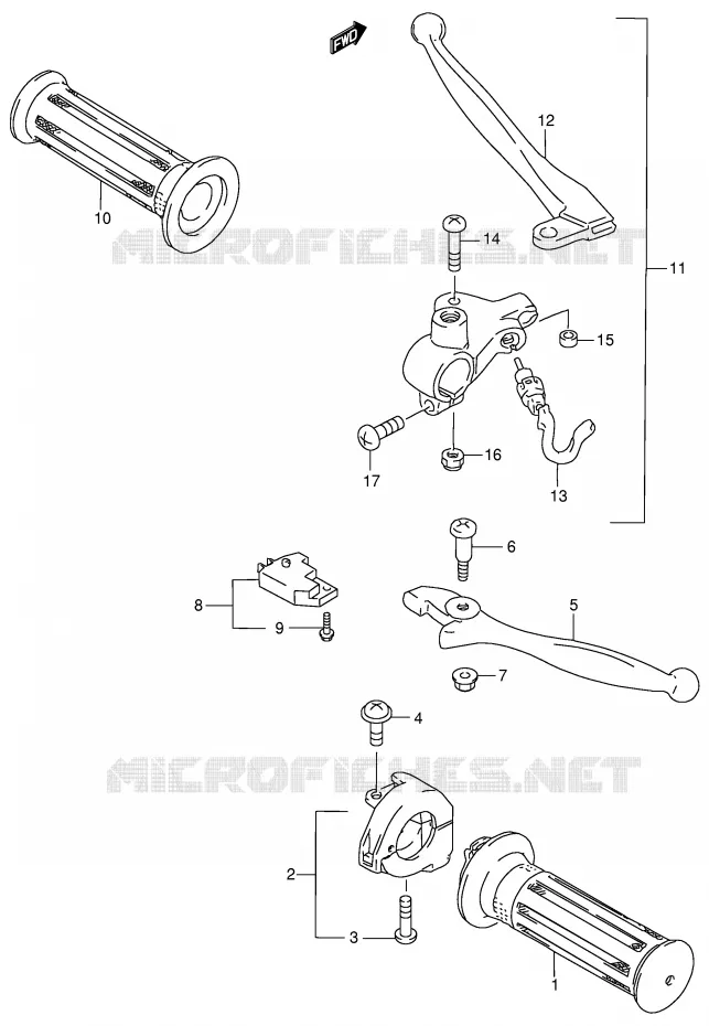 COMMODOS Suzuki SCOOTER 100 ADDRESS 1997  AG100V(E71)