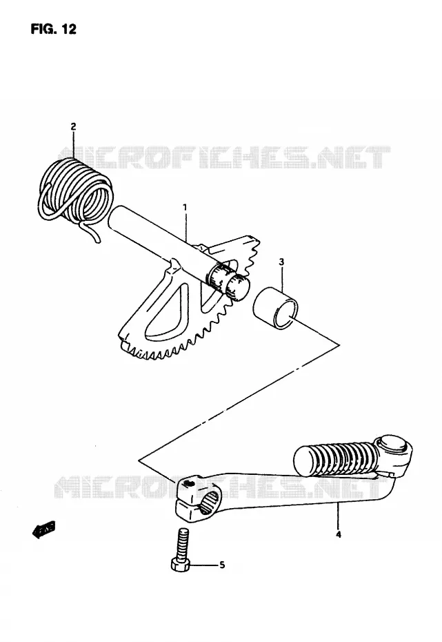 KICK Suzuki SCOOTER 50 AP 2007  AP50R7(T/7/V)