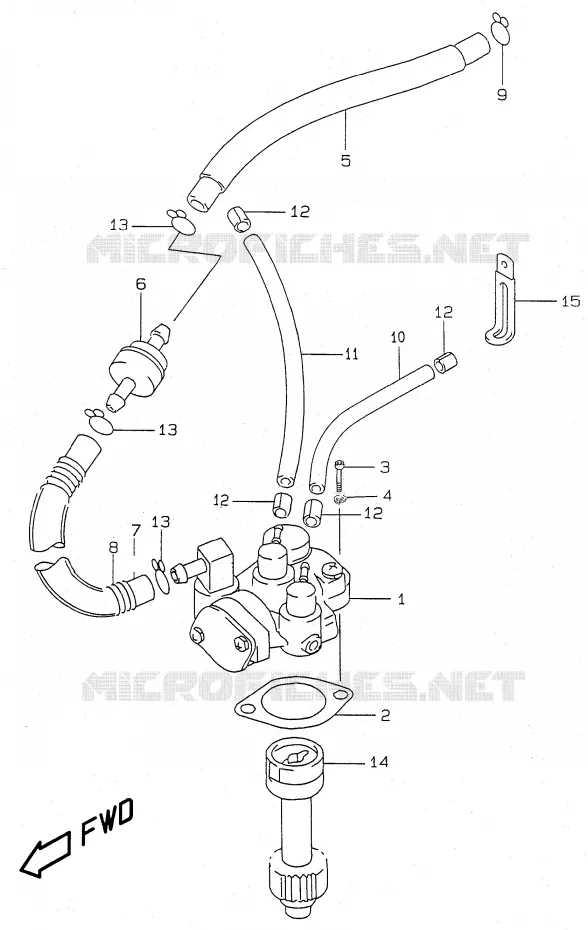 POMPE A HUILE Suzuki SCOOTER 50 KATANA 2001  AY50WRK1(V/W/X/Y)