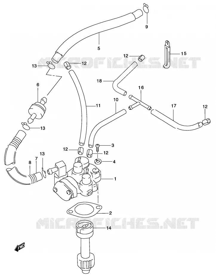 POMPE A HUILE (VOIR NOTE) Suzuki SCOOTER 50 KATANA 2004  AY50K4(P19)