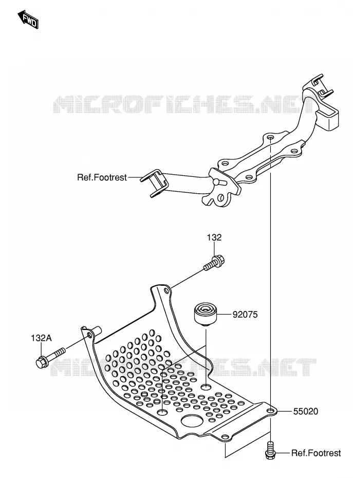 PROTECTION Suzuki MOTO 110 DR-Z 2003  DR-Z110K3(E21)