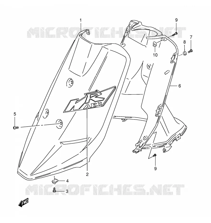PROTEGE JAMBES Suzuki SCOOTER 50 AE 1999  AE50RX(E28)