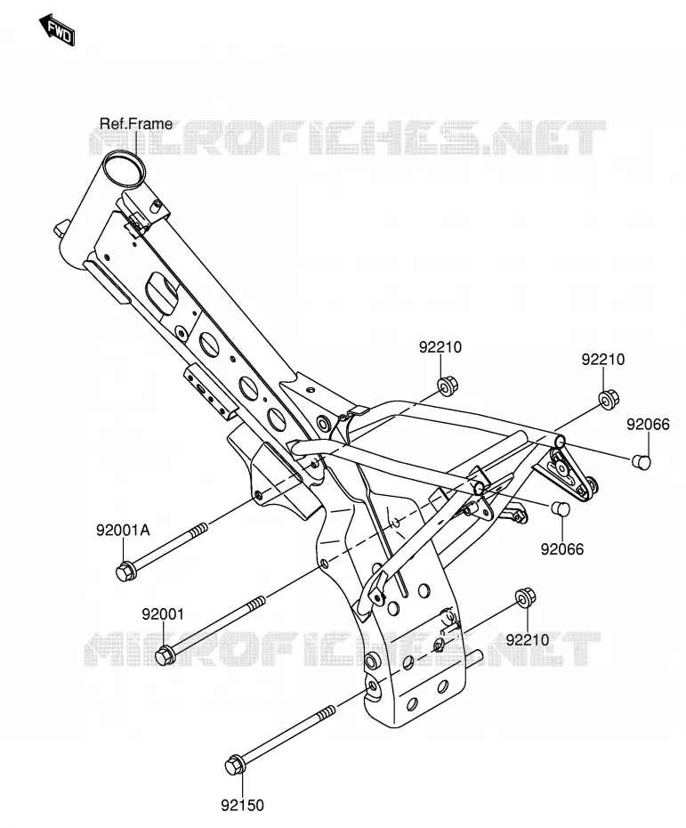 SUPPORT MOTEUR Suzuki MOTO 110 DR-Z 2005  DR-Z110K5(E21)