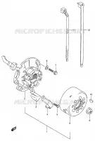 ALLUMAGE ROTOR - STATOR (MODELE T/V) PARTIE ELECTRIQUE 125 suzuki-moto RM 1998 DP021418