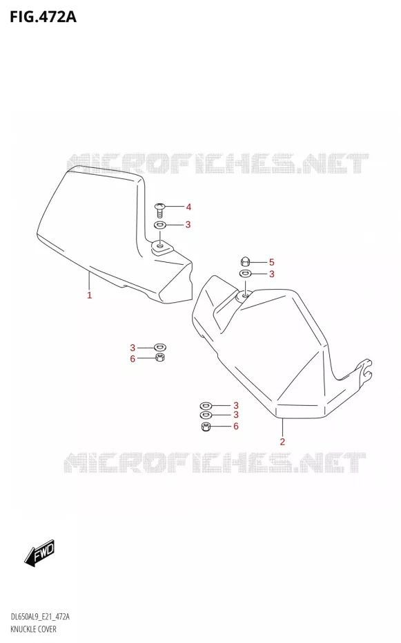 PROTEGES MAINSDL650XA,DL650XAUE) Suzuki MOTO 650 V-STROM 2019  DL650XA L9 (E21)