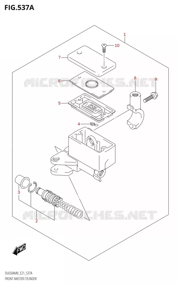 MAITRE CYLINDRE AVANT Suzuki MOTO 650 V-STROM 2020  DL650XA M0 (E21)