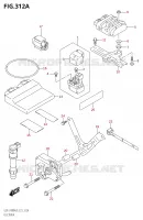 PARTIE ELECTRIQUE000AL9 E21) pour Suzuki GSX-S 1000 2019