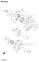 ROUE LIBRE DE DEMARREUR pour Suzuki GSX-S 1000 2019