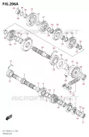 TRANSMISSION pour Suzuki GSX-S 1000 2019
