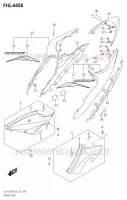 CARENAGES (GSX S1000FYAUF:L9:E21) pour Suzuki GSX-S 1000 2019