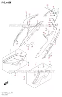 CARENAGES (GSX S1000FZAUF:L9:E21) pour Suzuki GSX-S 1000 2019