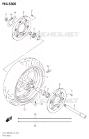 ROUE AVANT (GSX S1000FYAUF:L9:E21) pour Suzuki GSX-S 1000 2019