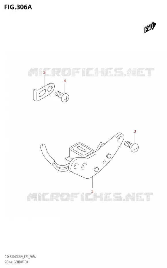CAPTEUR D'ALLUMAGE Suzuki MOTO 1000 GSX-S 2019  GSX-S1000FZA L9 (E21)