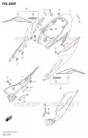 CARENAGES (GSX S750WQY:L9:E21) pour Suzuki GSX-S 750 2019