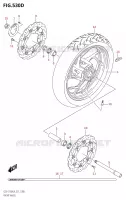 ROUE AVANT (GSX S750UQY:L9:E21) pour Suzuki GSX-S 750 2019