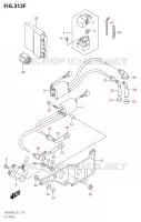PARTIE ELECTRIQUEU,SV650XAU) pour Suzuki SV 650 2020