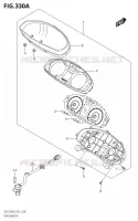 COMPTEUR (UH125AM0 P02) pour Suzuki BURGMAN 125 2020