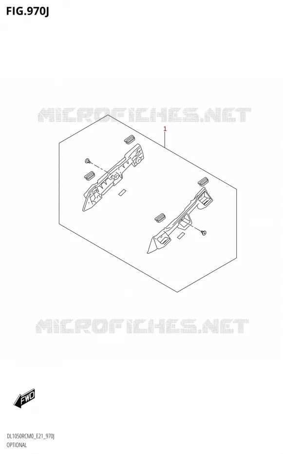 OPTIONSL (DL1050RQ)(SEE NOTE 1) Suzuki MOTO 1050 V-STROM 2020  DL1050RQ M0 (E21)