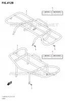 PORTE PAQUET400FM0 P28) pour Suzuki KINGQUAD 400 2020
