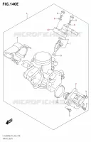 CORPS DE PAPILLON (LT A500XPM0 P28) pour Suzuki KINGQUAD 500 2020