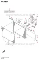 RADIATEUR (LT A500XPZM0 P28) pour Suzuki KINGQUAD 500 2020