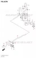 SYSTÈME DE RECYCLAGE VAPEURS CARBURANT pour Suzuki KINGQUAD 500 2020