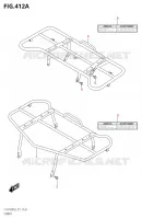 PORTE PAQUET pour Suzuki KINGQUAD 750 2018