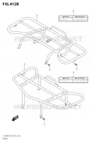 PORTE PAQUET400FM0 P28) pour Suzuki KINGQUAD 400 2020