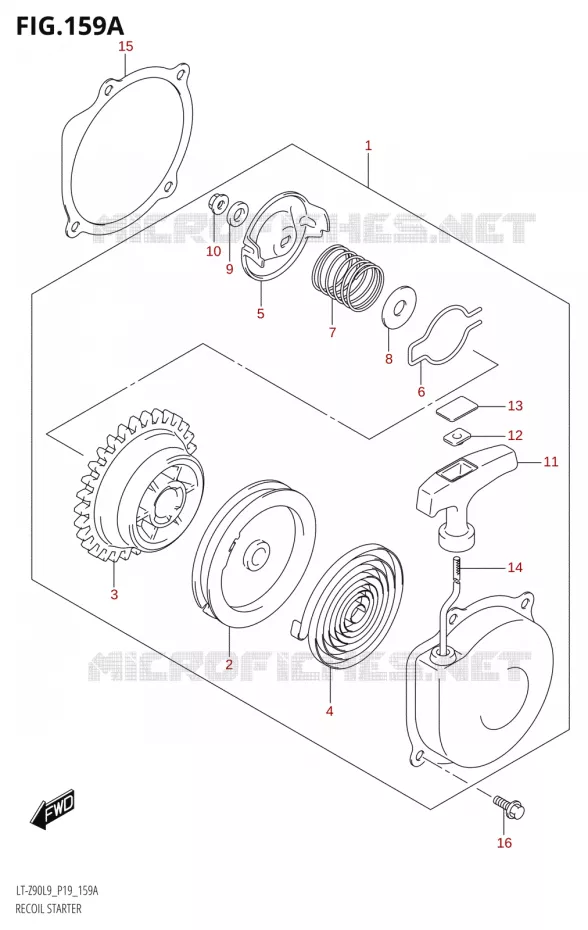 LANCEUR Suzuki QUAD 90 QUADSPORT 2019  LT-Z90 L9 (P19)