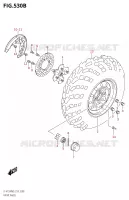 ROUE AVANT (LT A750XPM0 P24) pour Suzuki KINGQUAD 750 2020