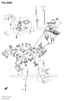 FAISCEAU ELECTRIQUE50AUE:L4:E21) pour Suzuki GSR 750 2014