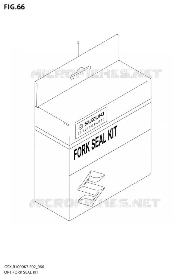 KIT JOINTS DE FOURCHE Suzuki MOTO 1000 GSX-R 2003  GSX-R1000 K3 (E19)
