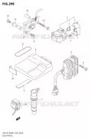 PARTIE ELECTRIQUE000K2 E19,U1E19,U2E19) pour Suzuki GSX-R 1000 2002