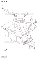 BRAS OSCILLANT SUSPENSIONS/FREINAGE/ROUES 1000 suzuki-moto GSX-R 2007 2092000029