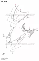 CARENAGES (K8) pour Suzuki GSX-R 1000 2007