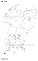 COUVRE RESERVOIR (GSX R1000:K7:(E02,E19,E24,E51,P37)) pour Suzuki GSX-R 1000 2007