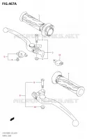 LEVIERS   POIGNEES pour Suzuki GSX-R 1000 2007