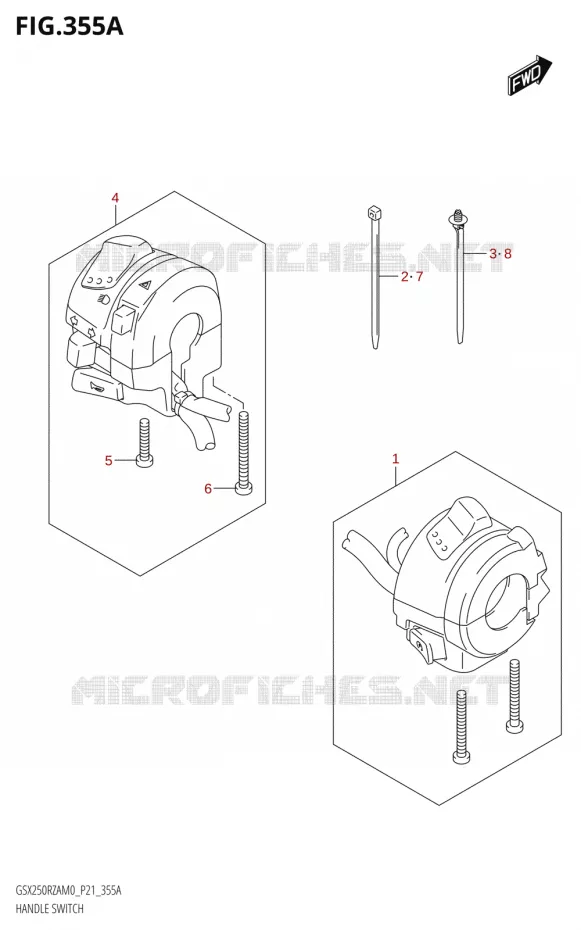 COMMODOS Suzuki MOTO 250 GSX-R 2020  GSX250RZA M0 P21