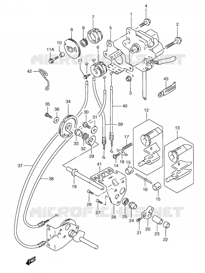 VALVE D'ECHAPPEMENT Suzuki MOTO 250 RG 1992  RGV250N(E24)