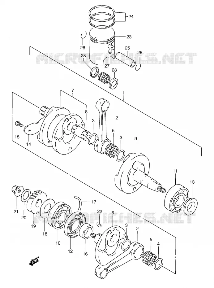VILEBREQUIN Suzuki MOTO 250 RG 1993  RGV250P(E24)