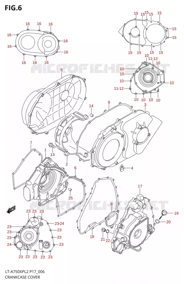 CARTER Suzuki QUAD 750 KINGQUAD 2012  LT-A750XP L2/LT-A750XPZ L2 (P17,P24)