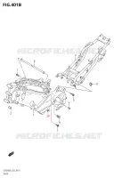 CADRE ((GSR600A,GSR600UA):K7) pour Suzuki GSR 600 2006