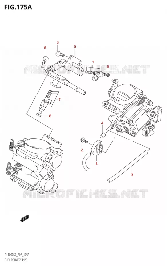 DURITE D'ESSENCE Suzuki MOTO 1000 V-STROM 2009  DL1000 K9 (E02,E19,E24)