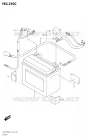 BATTERIEGSX1300RAUF:L3:E19) pour Suzuki HAYABUSA 1300 2013