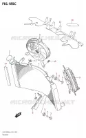 RADIATEURGSX1300RAUF:L4:E19) pour Suzuki HAYABUSA 1300 2014