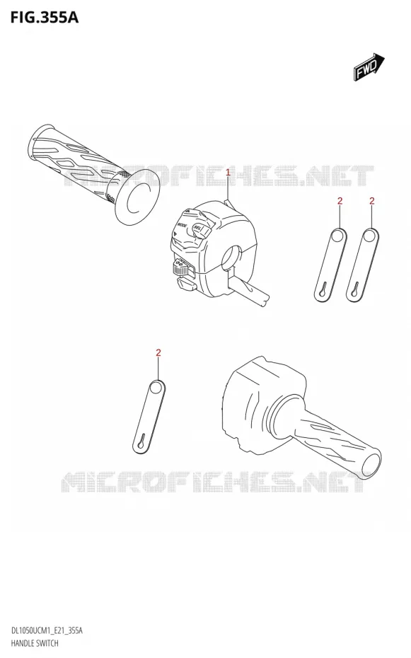 COMMODOSITCH (DL1050UC,DL1050WC) Suzuki MOTO 1050 V-STROM 2021  DL1050UC  M1